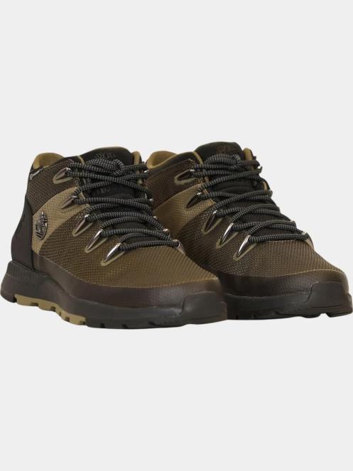 Timberland Sprint Trekker Mid Fab WP férfi magasszárú cipő oliva színben 6
