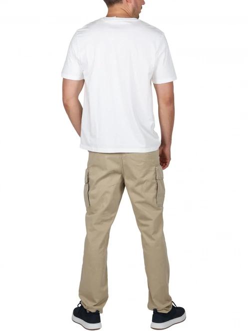 Timberland Brookline Twill Cargo Pant férfi cargo nadrág homok színben 6
