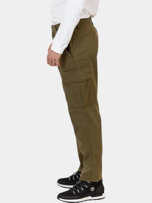 Timberland Twill Cargo Pant férfi cargo nadrág oliva színben 3