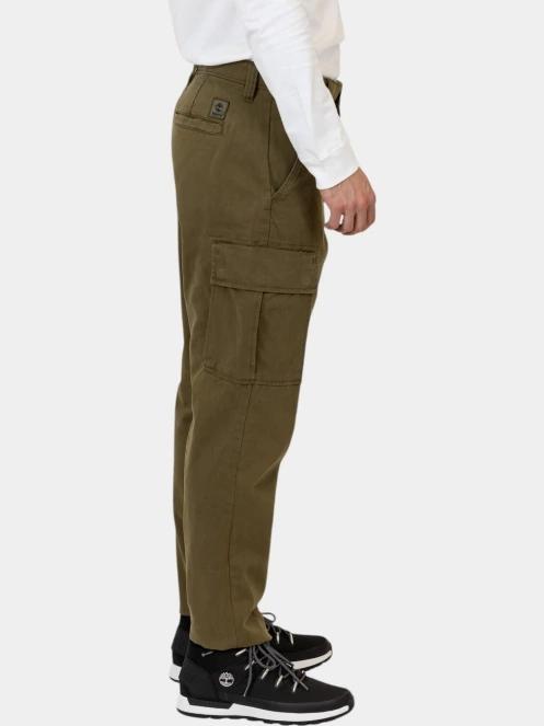 Timberland Twill Cargo Pant férfi cargo nadrág oliva színben 5