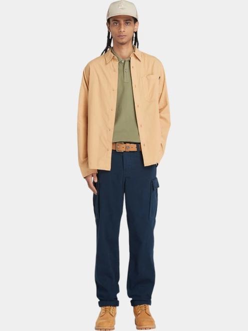 Timberland Twill Cargo Pant férfi cargo nadrág sötétkék színben 4