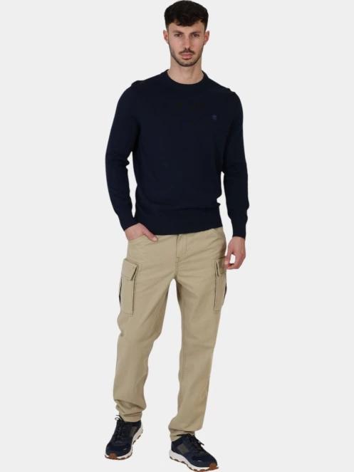 Timberland Twill Cargo Pant férfi hosszú nadrág oliva színben 6