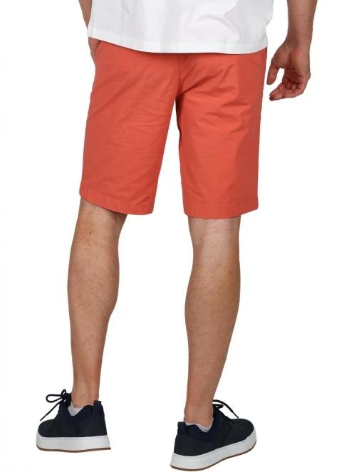 Timberland Poplin Cargo Short férfi oldalzsebes rövidnadrág piros színben 4
