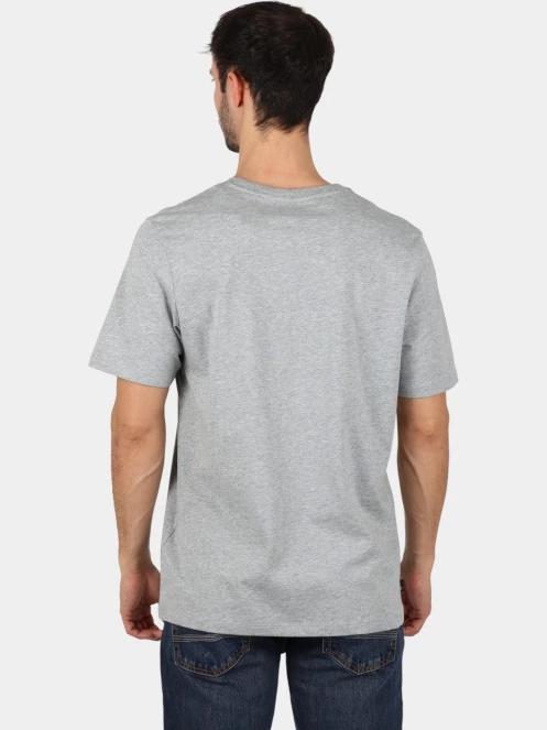 Timberland Linear Logo Short Sleeve Tee férfi rövid ujjú póló szürke színben 4