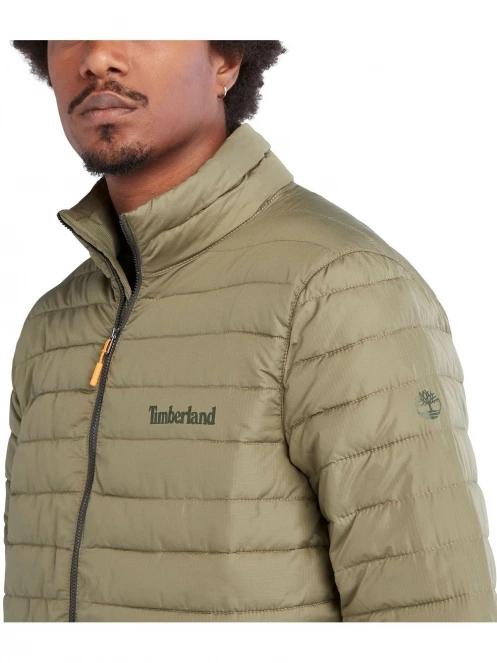 Timberland Durable Water Repellent Jacket férfi utcai kabát zöld színben 6