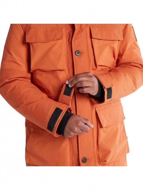 Timberland WP Wilmington Recycled Down Expedition Parka férfi télikabát narancssárga színben 7