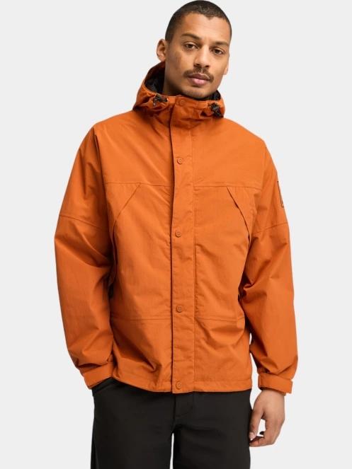 Timberland Archive Waterproof Shell Jacket férfi átmeneti kabát barna színben 2
