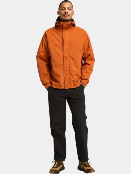 Timberland Archive Waterproof Shell Jacket férfi átmeneti kabát barna színben 4