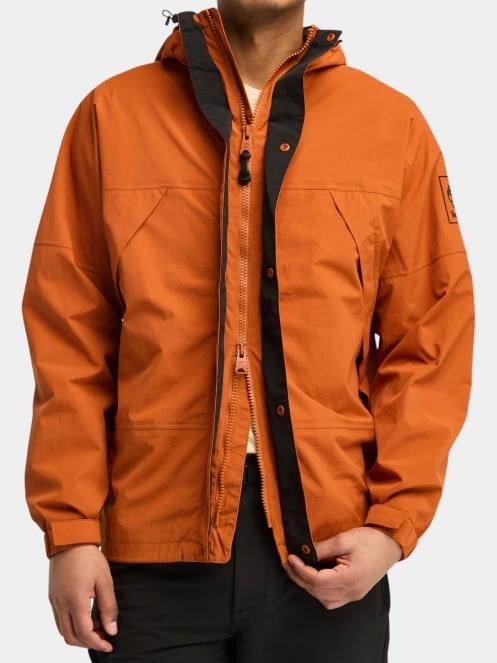 Timberland Archive Waterproof Shell Jacket férfi átmeneti kabát barna színben 6