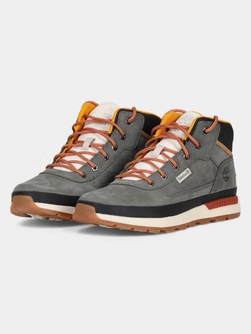 Timberland Field Trekker női magas szárú cipő szürke színben 4