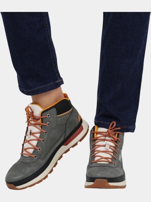 Timberland Field Trekker női magas szárú cipő szürke színben 7