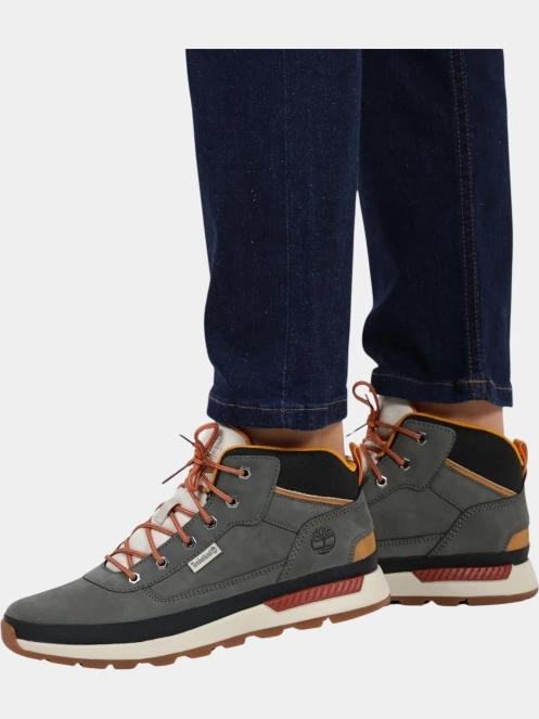 Timberland Field Trekker női magas szárú cipő szürke színben 8