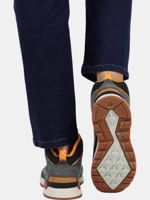 Timberland Field Trekker női magas szárú cipő szürke színben 9