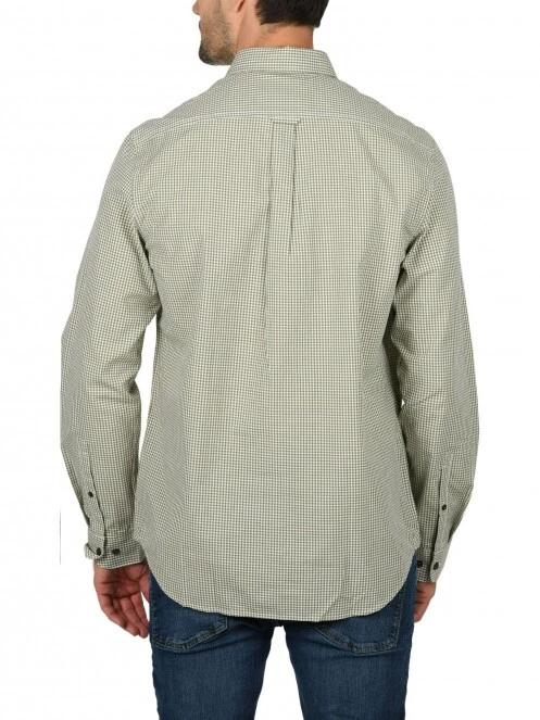 Timberland SR Poplin Mic Gng RF férfi hosszú ujjú ing zöld színben 4