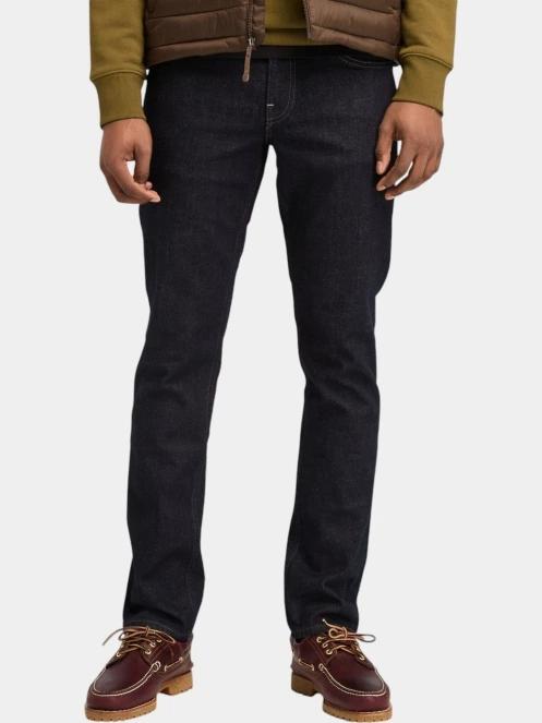 Timberland Indigo Stretch Denim Pant férfi farmernadrág fekete színben 2