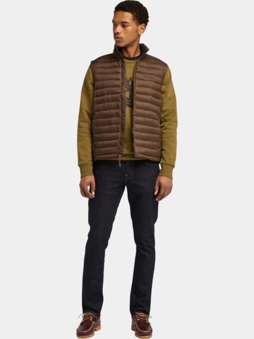 Timberland Indigo Stretch Denim Pant férfi farmernadrág fekete színben 4
