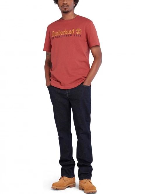 Timberland Indigo Stretch Denim Pant férfi farmernadrág sötétkék színben 4