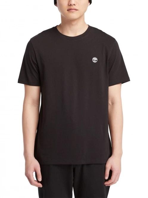 Timberland Ss Dunstan Tee férfi rövid ujjú póló fekete színben 2