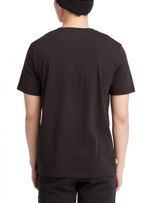 Timberland Ss Dunstan Tee férfi rövid ujjú póló fekete színben 3