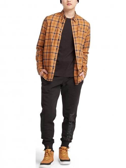 Timberland Ss Dunstan Tee férfi rövid ujjú póló fekete színben 5
