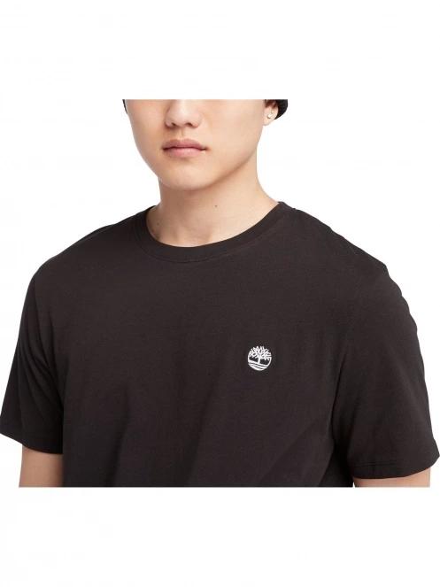 Timberland Ss Dunstan Tee férfi rövid ujjú póló fekete színben 6