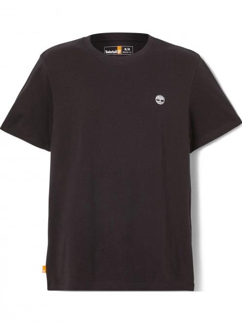 Timberland Ss Dunstan Tee férfi rövid ujjú póló fekete színben 7