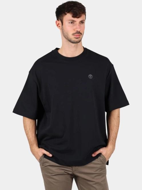 Timberland Short Sleeve Tee férfi rövid ujjú póló fekete színben 2