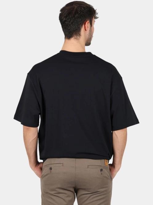 Timberland Short Sleeve Tee férfi rövid ujjú póló fekete színben 4