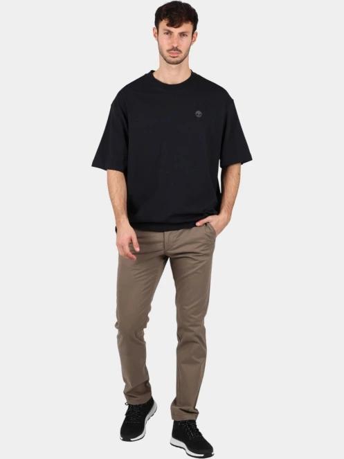 Timberland Short Sleeve Tee férfi rövid ujjú póló fekete színben 5