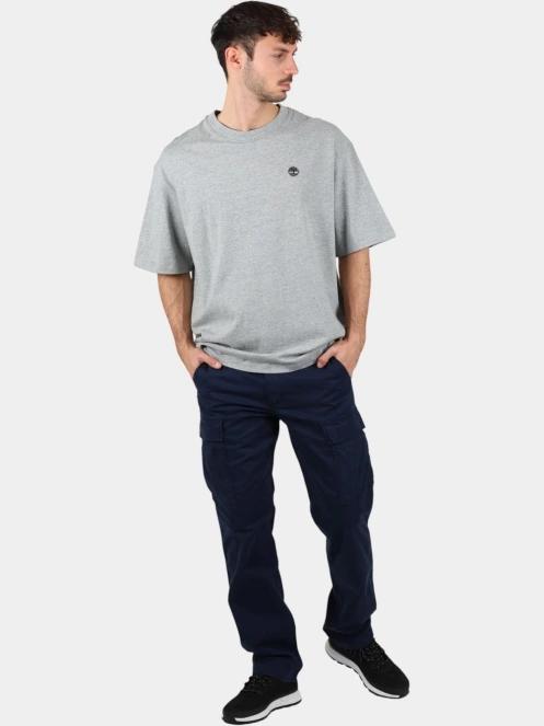 Timberland Short Sleeve Tee férfi rövid ujjú póló szürke színben 5