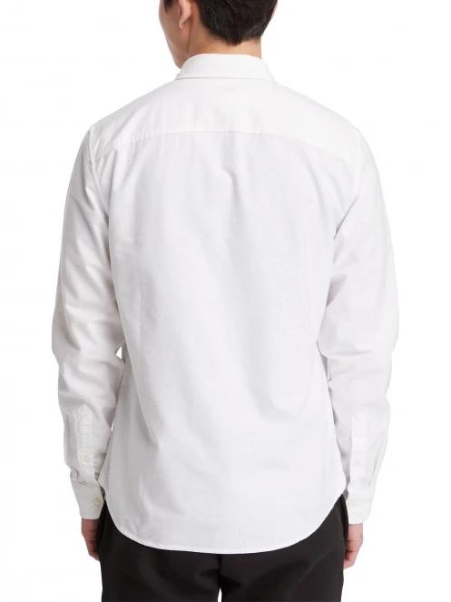 Timberland Oxford Shirt férfi hosszú ujjú ing fehér színben 3