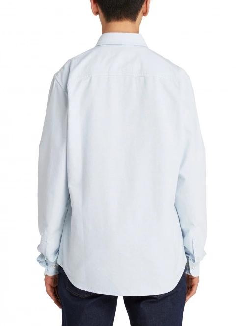 Timberland Oxford Shirt férfi hosszú ujjú ing világoskék színben 3