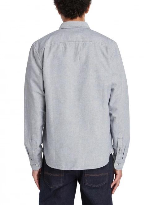 Timberland Oxford Shirt férfi hosszú ujjú ing sötétkék színben 3