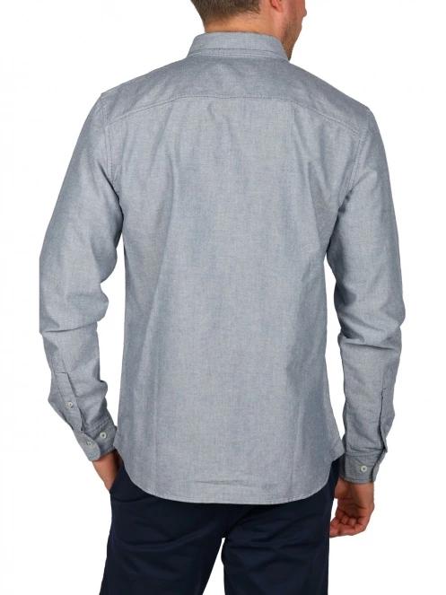 Timberland Oxford Shirt férfi hosszú ujjú ing kék színben 4