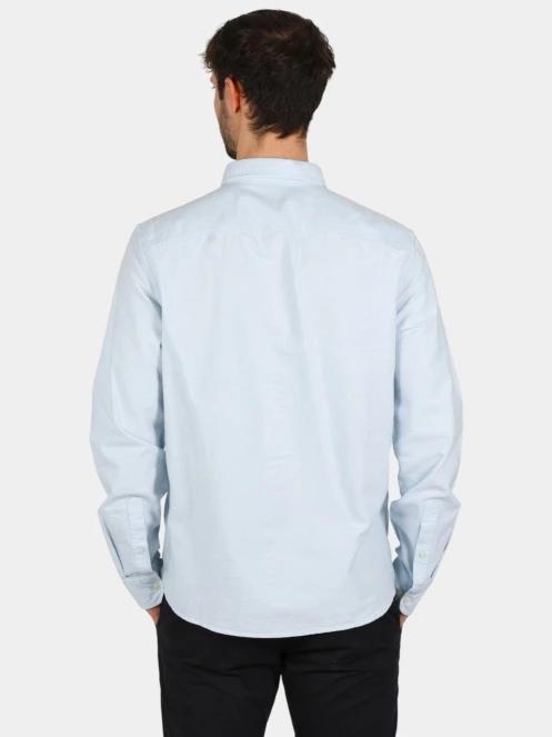 Timberland Oxford Shirt férfi hosszú ujjú ing világoskék színben 4