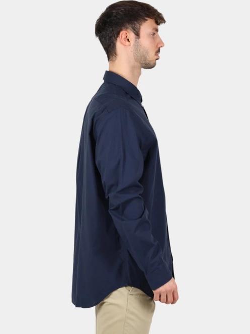 Timberland Long Sleeve Stretch Poplin Shirt férfi hosszú ujjú ing sötétkék színben 3