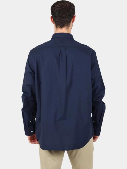 Timberland Long Sleeve Stretch Poplin Shirt férfi hosszú ujjú ing sötétkék színben 4