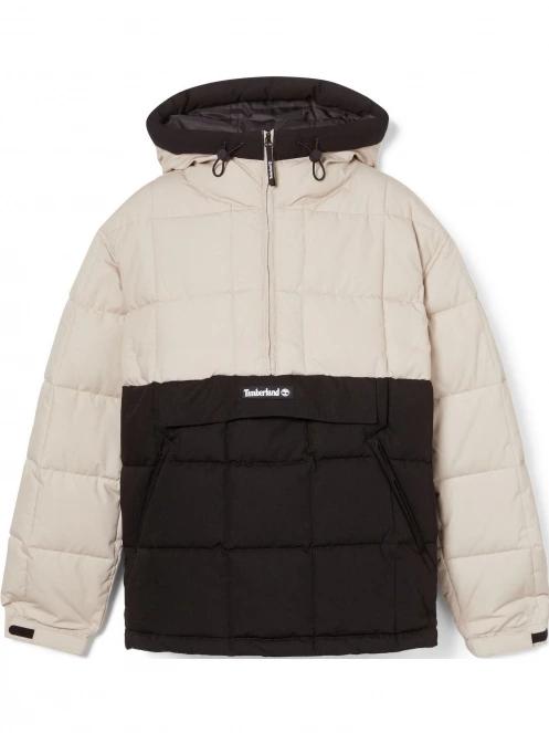 Timberland Pullover Puffer Jacket férfi utcai kabát barna színben 8