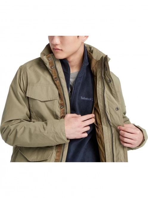 Timberland Abington WR 3In1 Field Jacket férfi utcai kabát zöld színben 6