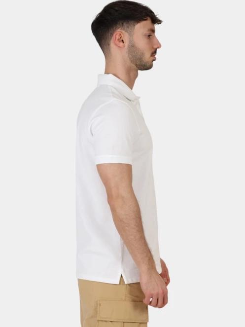 Timberland Pique Short Sleeve Polo férfi galléros póló fehér színben 5