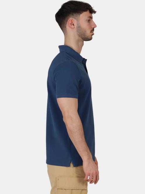 Timberland Pique Short Sleeve Polo férfi galléros póló sötétkék színben 5