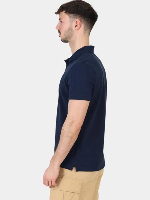 Timberland Pique Short Sleeve Polo férfi galléros póló sötétkék színben 3