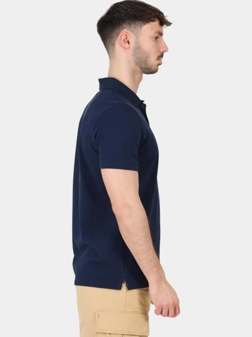 Timberland Pique Short Sleeve Polo férfi galléros póló sötétkék színben 5