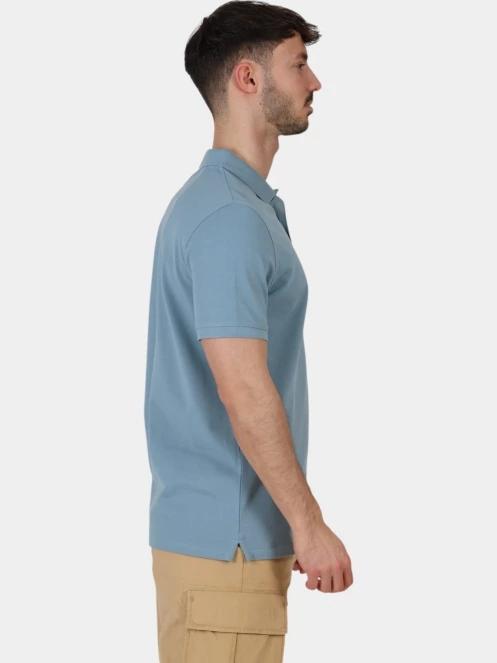 Timberland Pique Short Sleeve Polo férfi galléros póló kék színben 5
