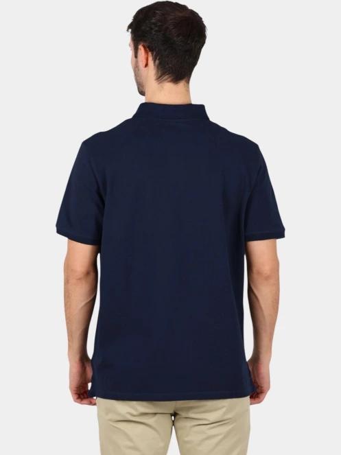 Timberland Pique Short Sleeve Polo férfi galléros póló sötétkék színben 4
