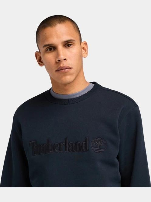 Timberland Crew Neck férfi pulóver sötétkék színben 5