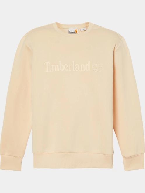 Timberland Crew Neck férfi pulóver homok színben 6