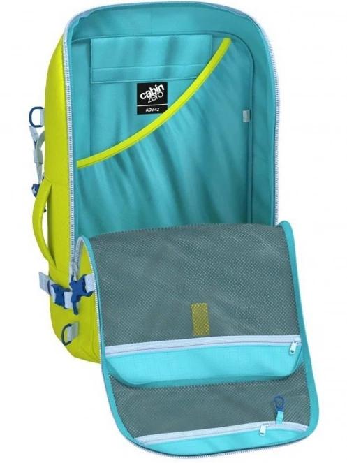 Cabin Zero Cabinzero Adv 42L hátizsák zöld színben 7