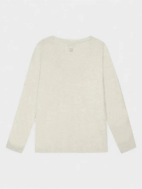 TBS Adinalon női hosszú ujjú póló homok színben 6