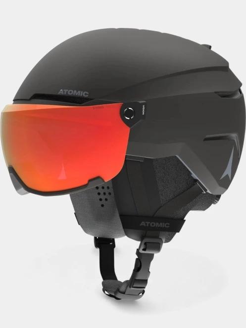 Atomic Savor Visor Photo bukósisak fekete színben 2